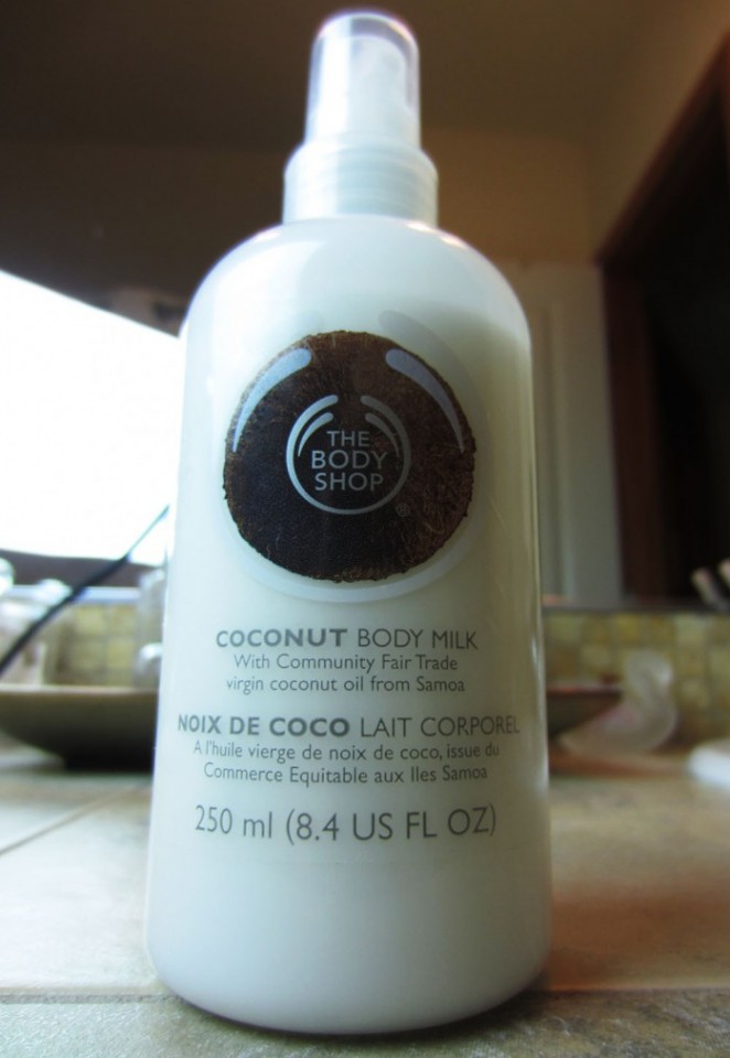 coconut lotion