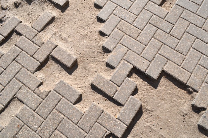 Broken bricks